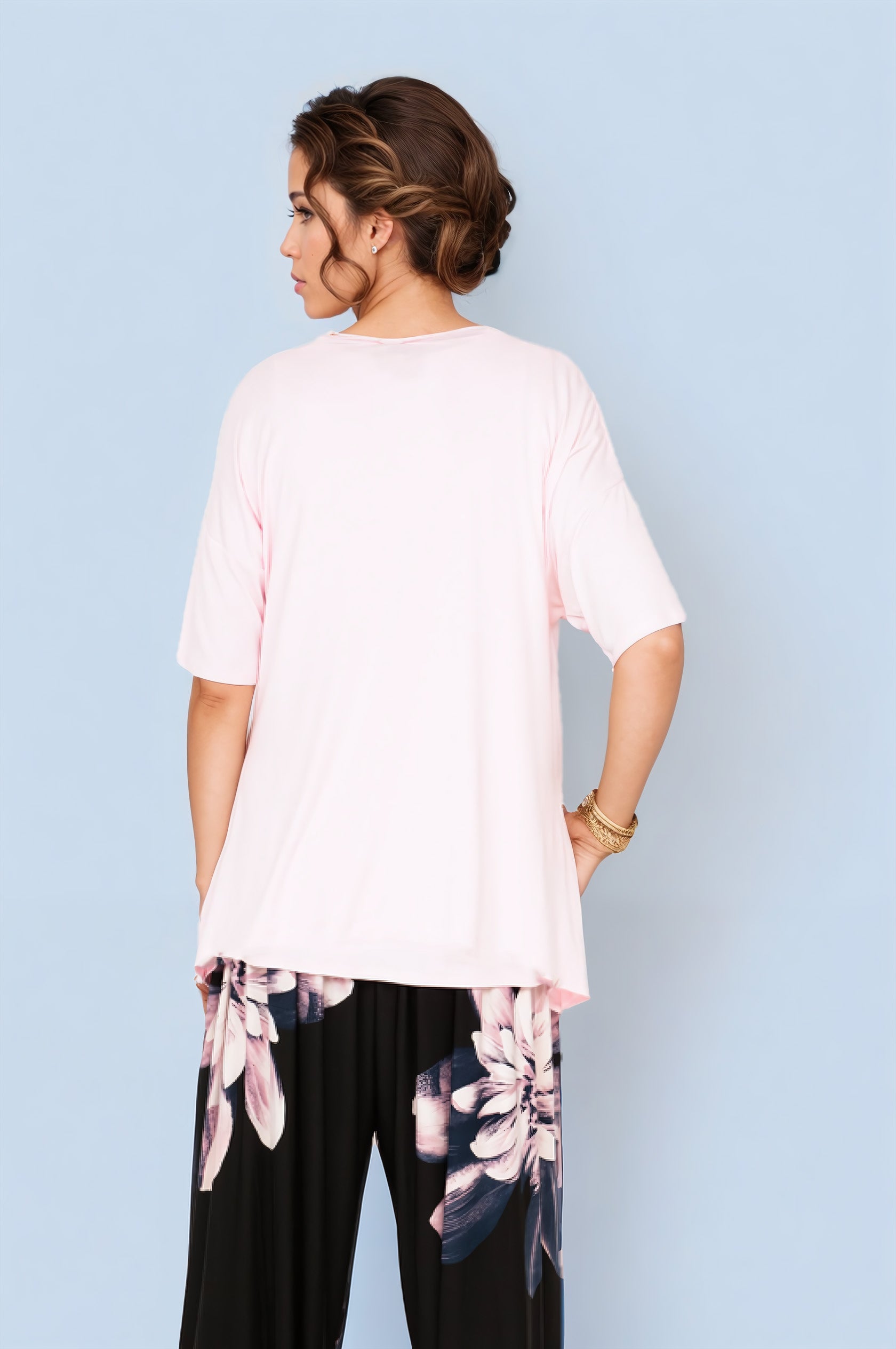 ChicFlow Relaxed Tee Rose Quartz