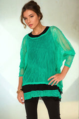 Tranquil Mesh Set Forest Green