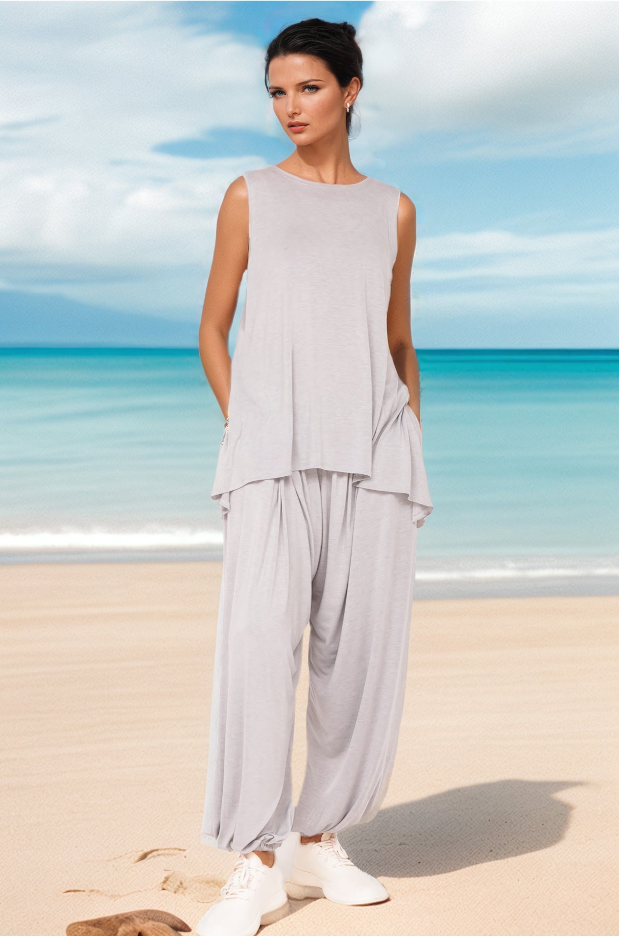 SleekFlow Active Tank Mist Grey