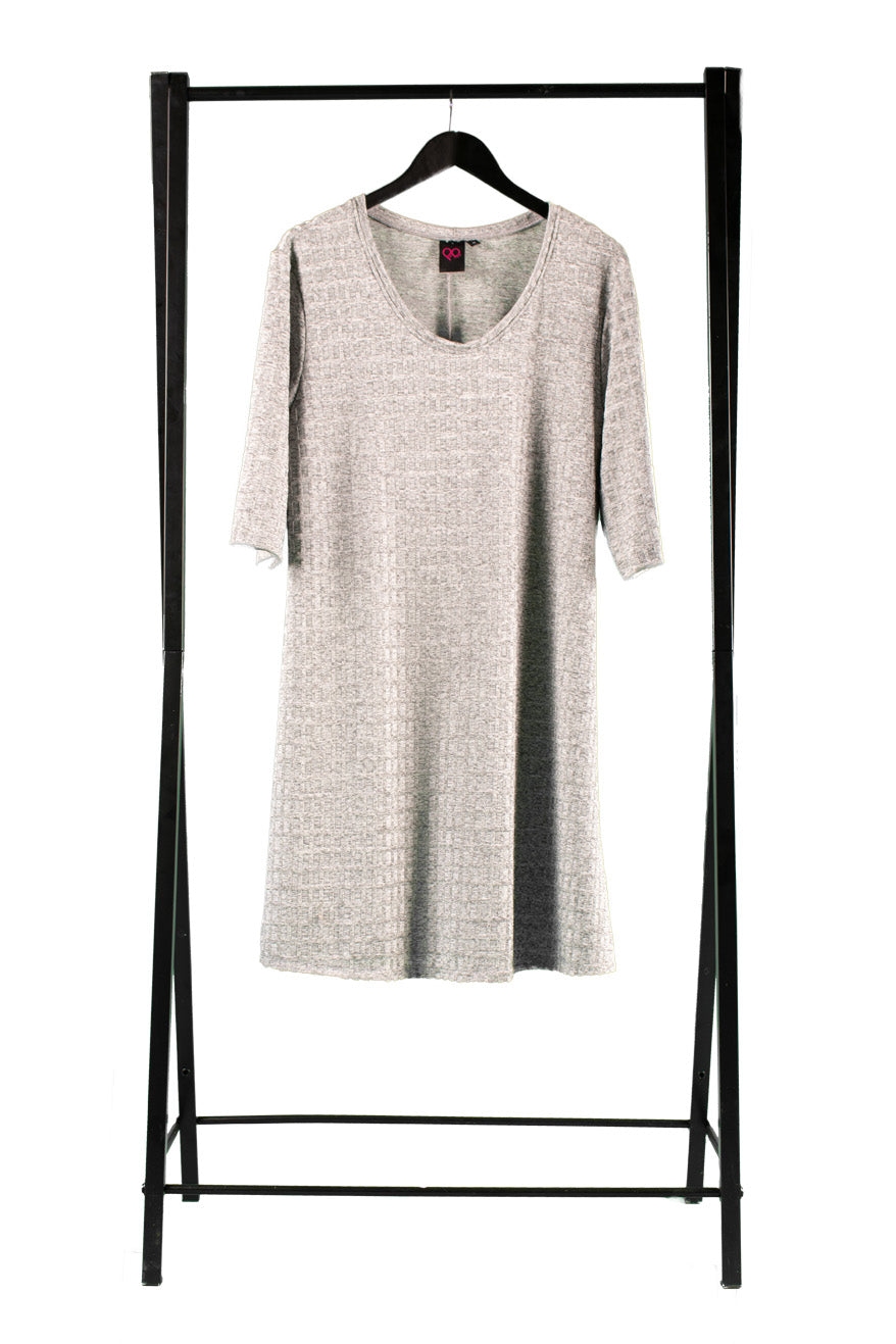 Marilyn Dress Silver Square
