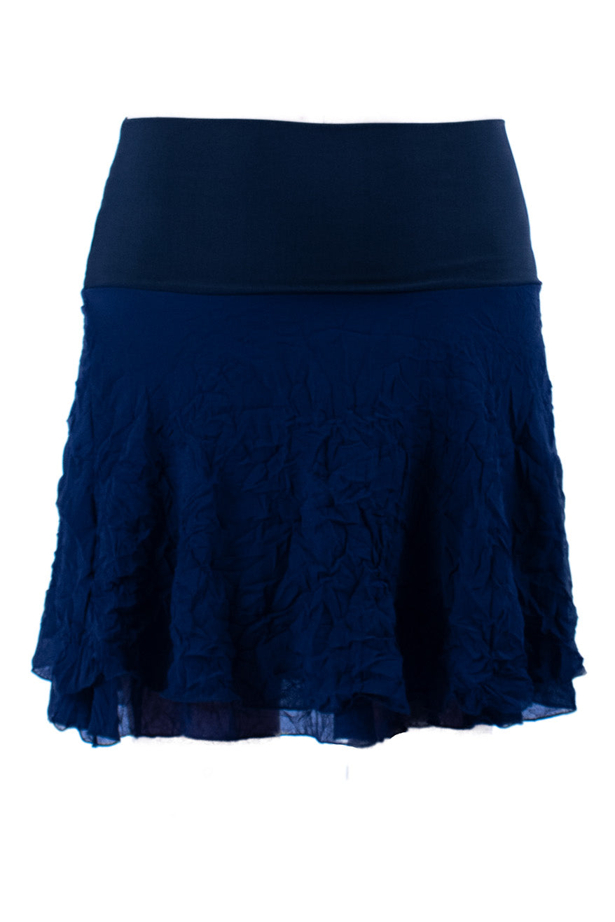 Flossy Frilly Skirt - Midnight Blue - One Size